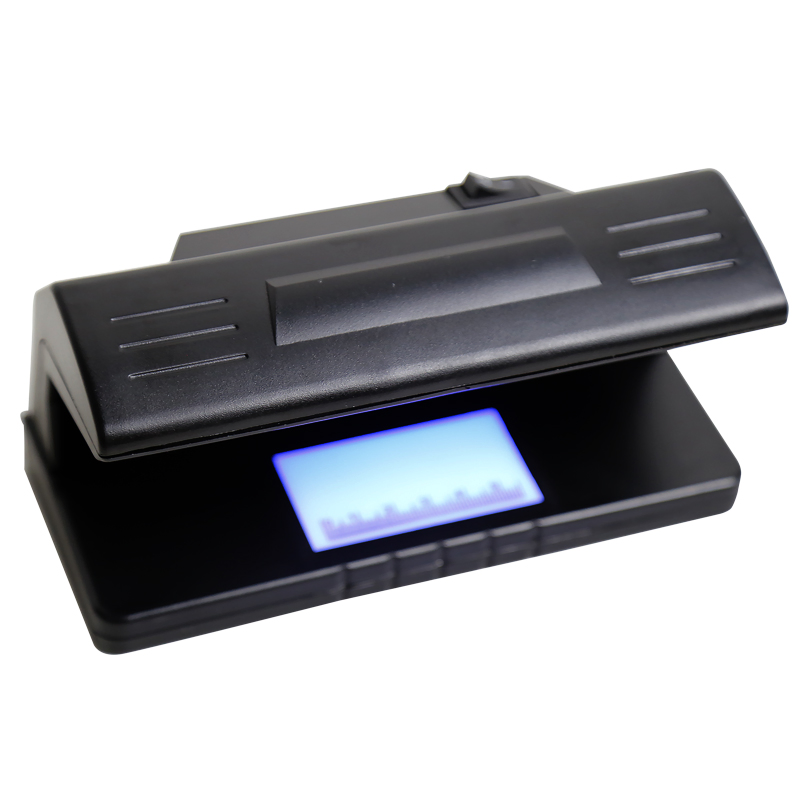 DC-318 318 Banknote Counterfeit Money Detector UV Ultraviolet Blacklight Money Tester with on/off Switch EU Plug