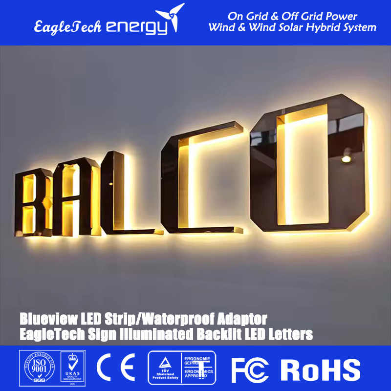 LED Sign LED Letters Customized Decorative Engrave LED Sign Channel Letters