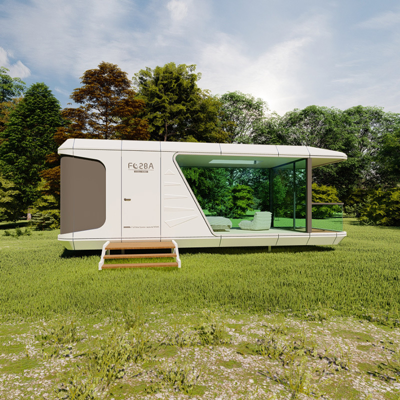Manufacturers Customize Outdoor Mobile Apple Cabin Reception Lounge Scenic Camping Homestay Space Capsule