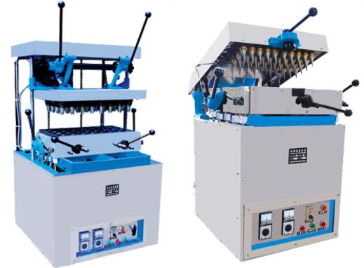 Полуавтоматическая машина для вафельных рожков и стаканчиков