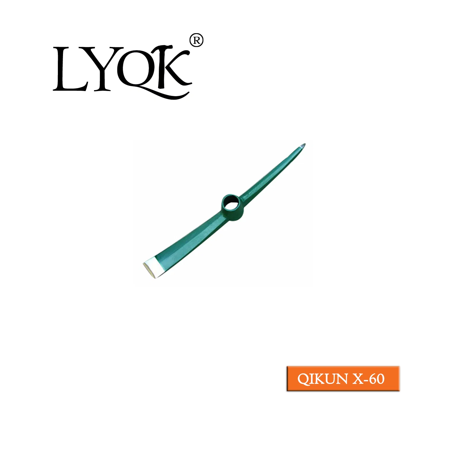 X-56 High Quality Rail Steel 65mn Agriculture Farm Garden Hardware Hand Tools Pick Head Mattock Pickaxe
