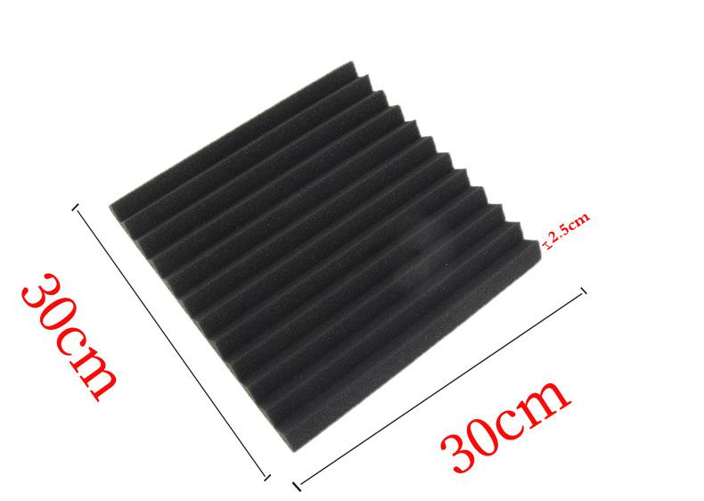 Free Sample Different Size Different Patterns 30*30cm Acoustic Foam Soundproof for Rooms