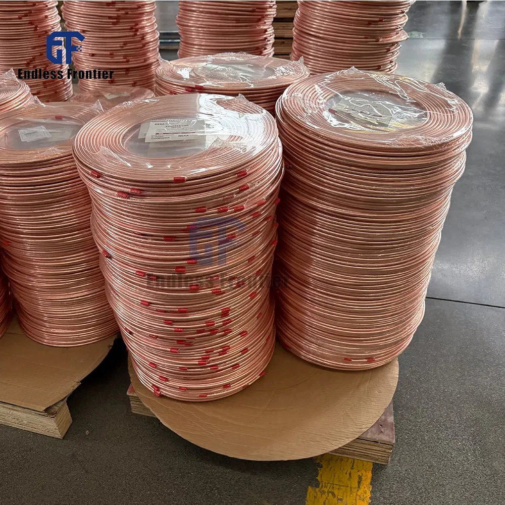 High Quality Used in Air Conditioning System Copper Tube