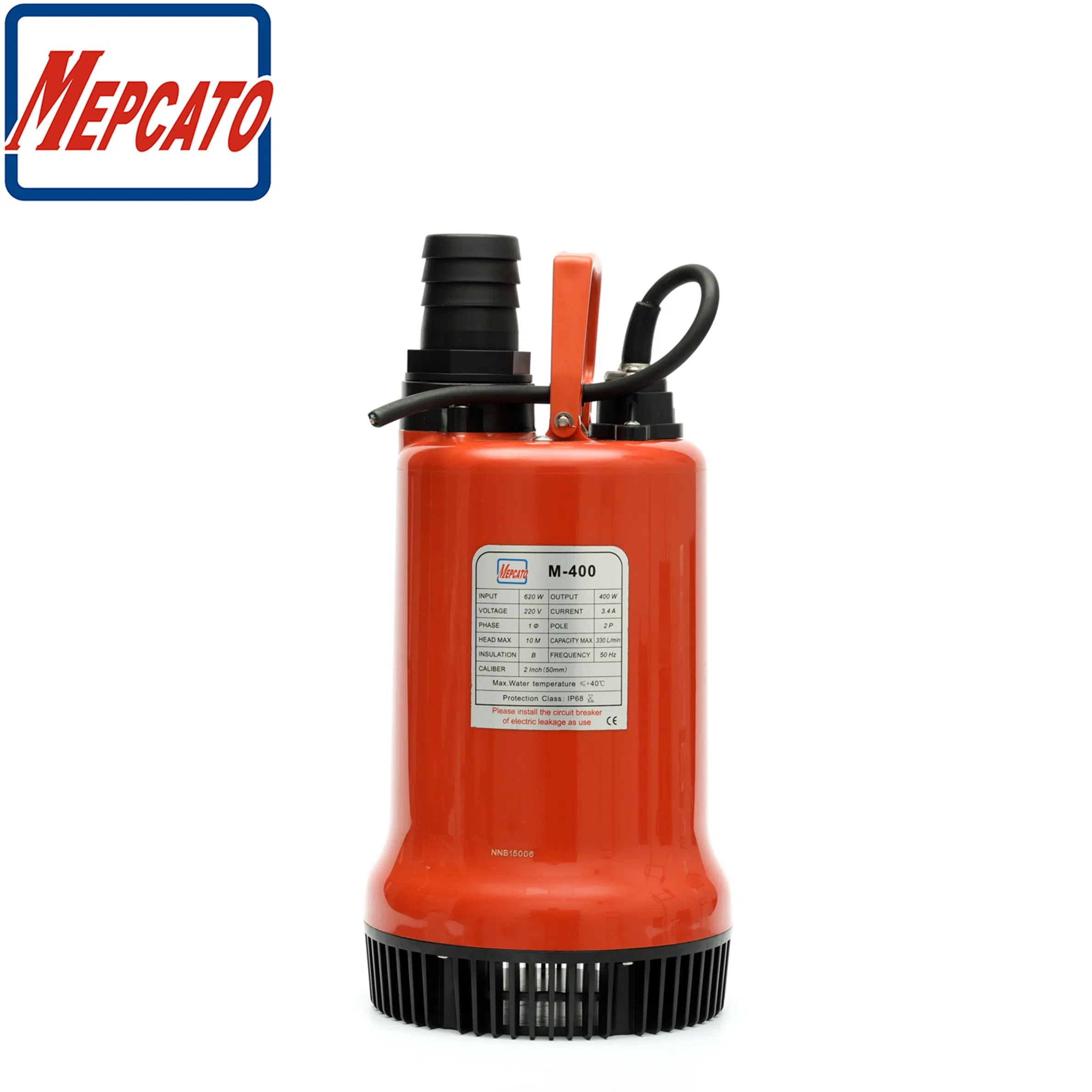 400W Fishpond Fish Farm Agricultural Sea Water Circulation Large Flow Electric Utility Submersible Drainage Pump with SUS316 Motor Casing Bombas