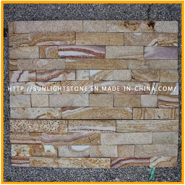 Culture Stone Black Slate with Natural Split Surface for Wall Cladding