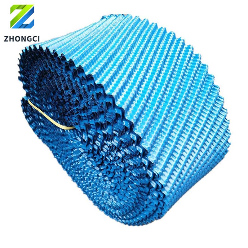 Пленочная насадка противотока для градирен