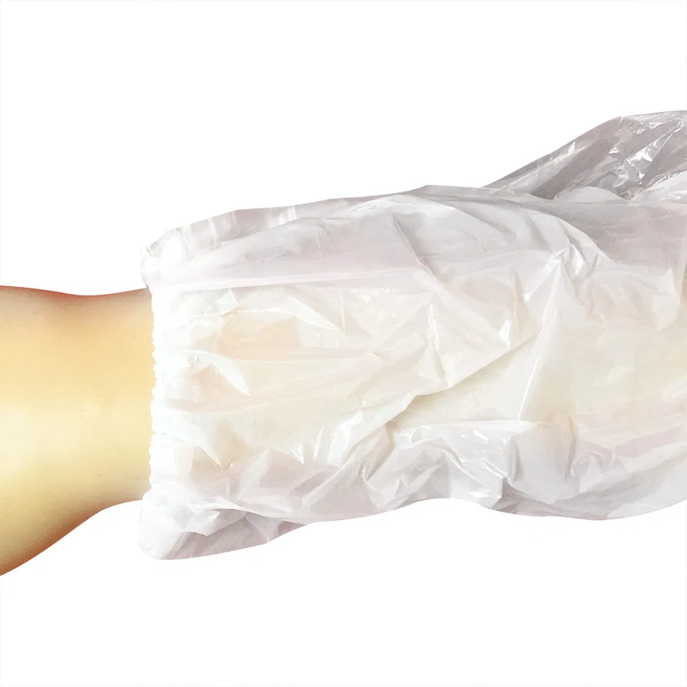 Disposable Waterproof Arm Sleeves Oil-Proof Kitchen Protector Covers PE Cleaning Oversleeves for Household Use