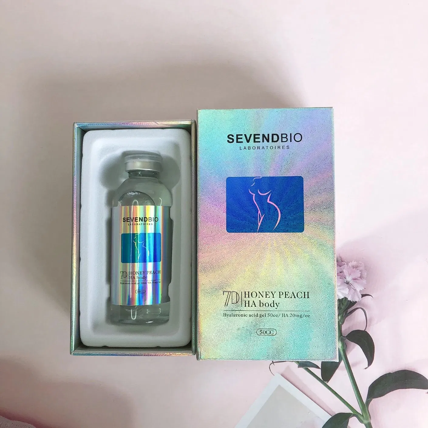 7D Bio Gana Fill Body Filler Dermal Filler Ha Hyaluron Gel 20ml 50ml Hyaluronic Acid Pre-Syringe for Beast Butt Enlargement