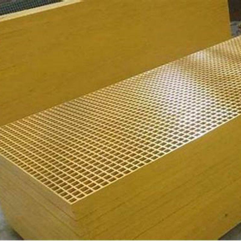Hongwo Acid and Alkali Resistant Fiberglass Grating 50mmx50mm Grid Chemical Platform Decking