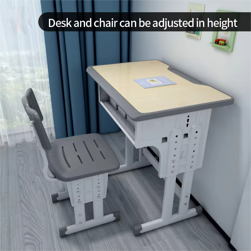 Мебель школьная деревянная регулируемая стол стул