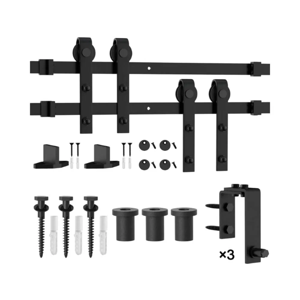 J Bypass Barn Door Hardware