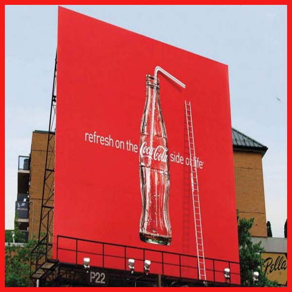 PVC Flex Material, Coated Vinyl Frontlit for Solvent Printing