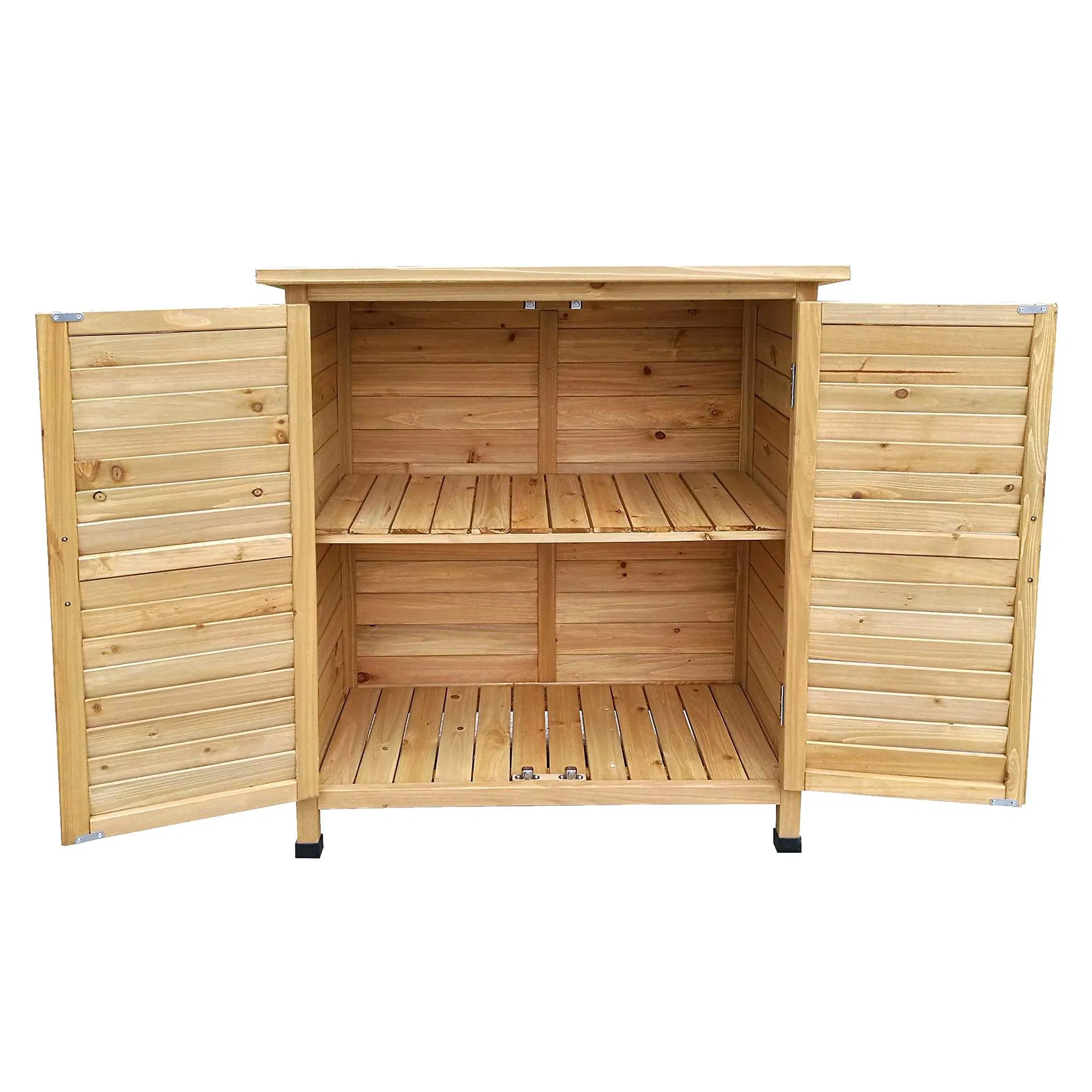 Low Garden Storage Cabinet Box with 2 Doors 870*465*916 mm