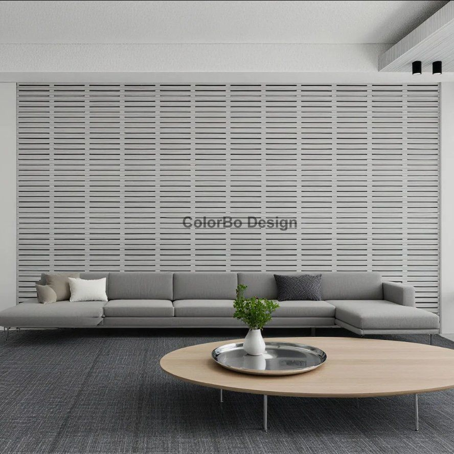 MDF Eco-Friendly Wooden Timber Perforated Acoustic Panel