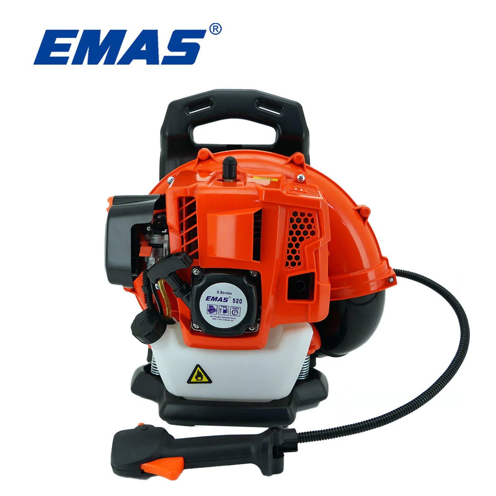Emas 520 52cc Petrol Blower 1.47kw Gasoline Leaf Blower for Lawn, Garden and Outdoor Cleaning