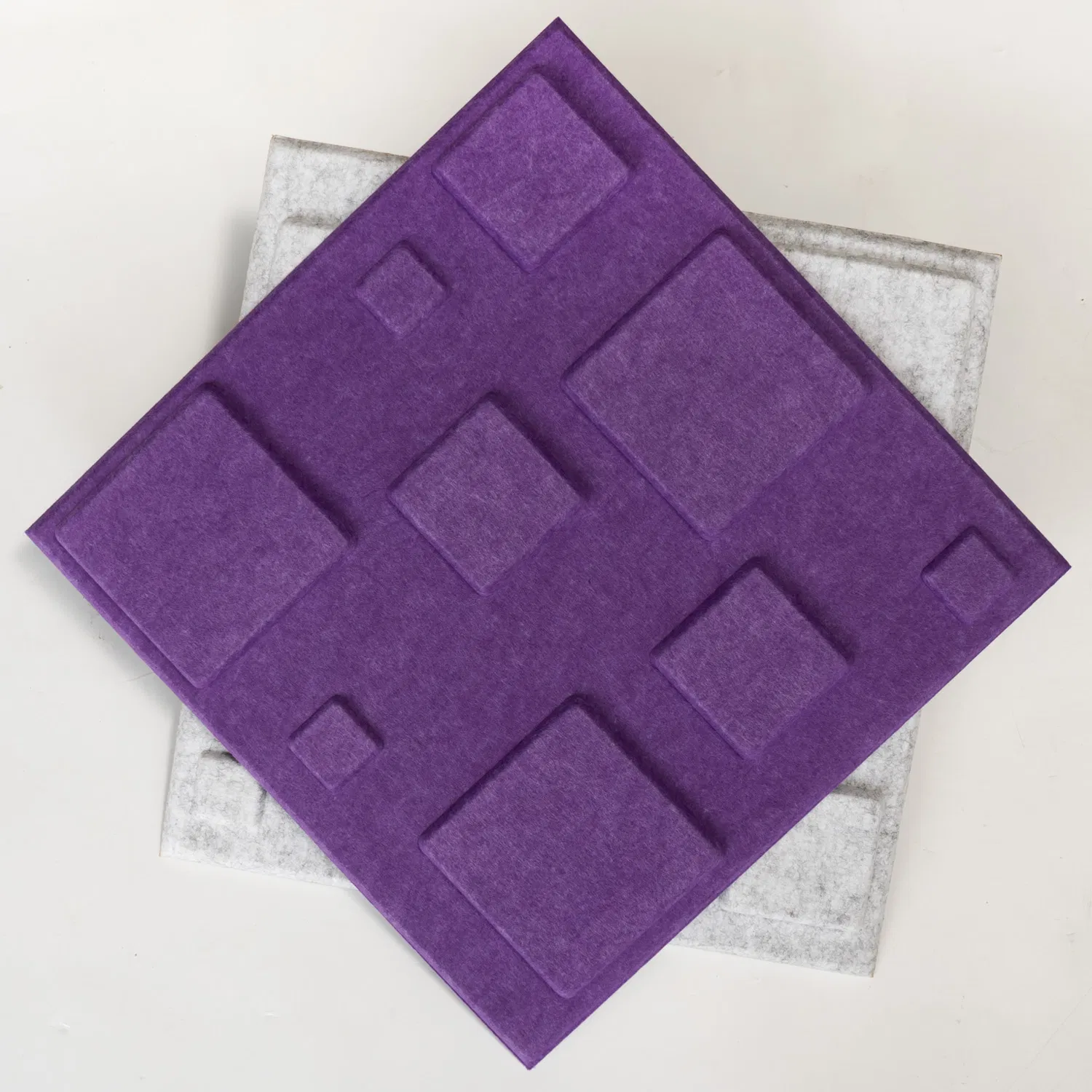 3D Pet Acoustic Panel Polyester Sound Trap Wall Panels