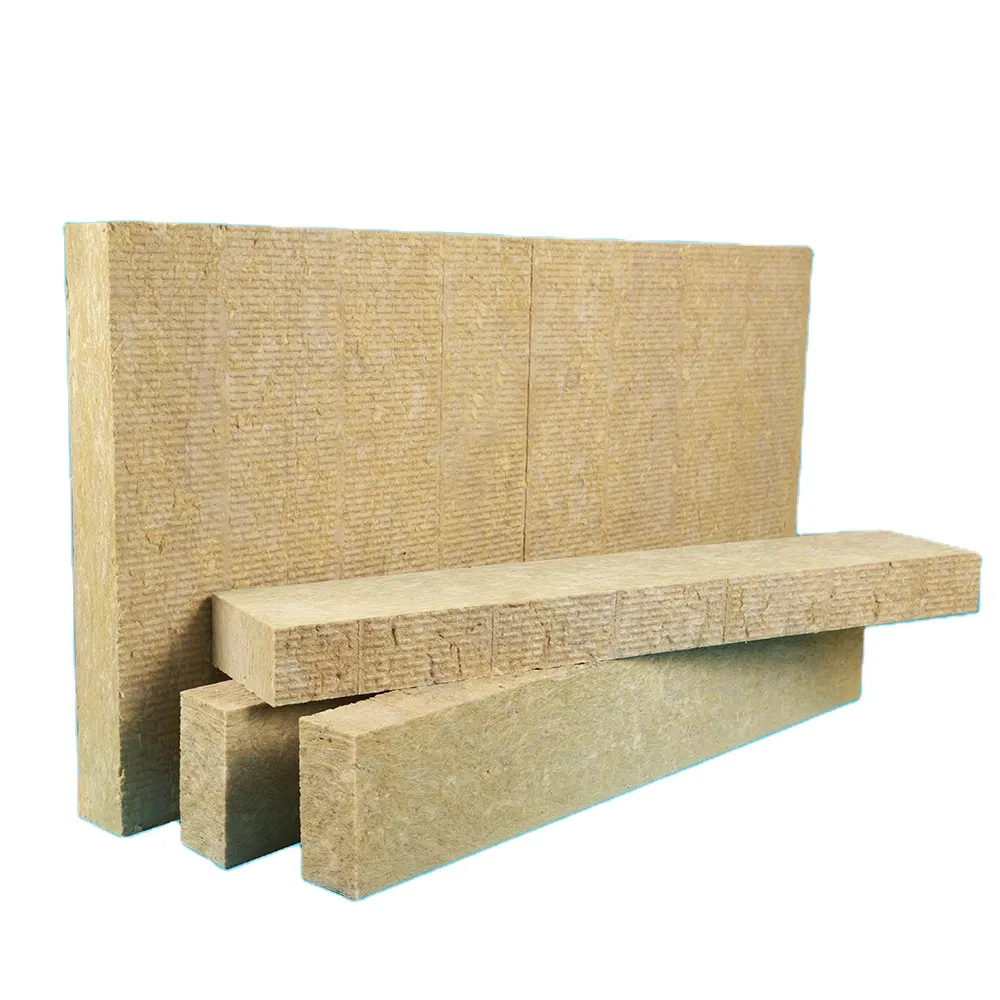 Mineral Wool Soundpoof Rock Wool Board for High-Density Fireproof Thermal Insulation