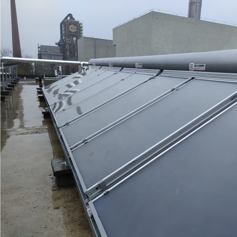 Плоский солнечный коллектор для нагрева воды