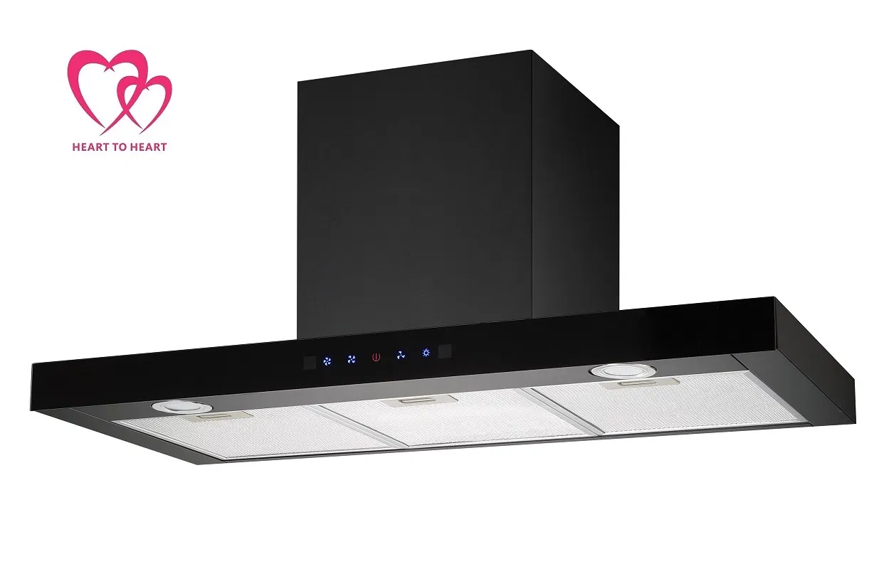 Kitchen Exhaust Chimney Extractor Wall Mounted Cabinet Stainless Steel Cooker Range Hood