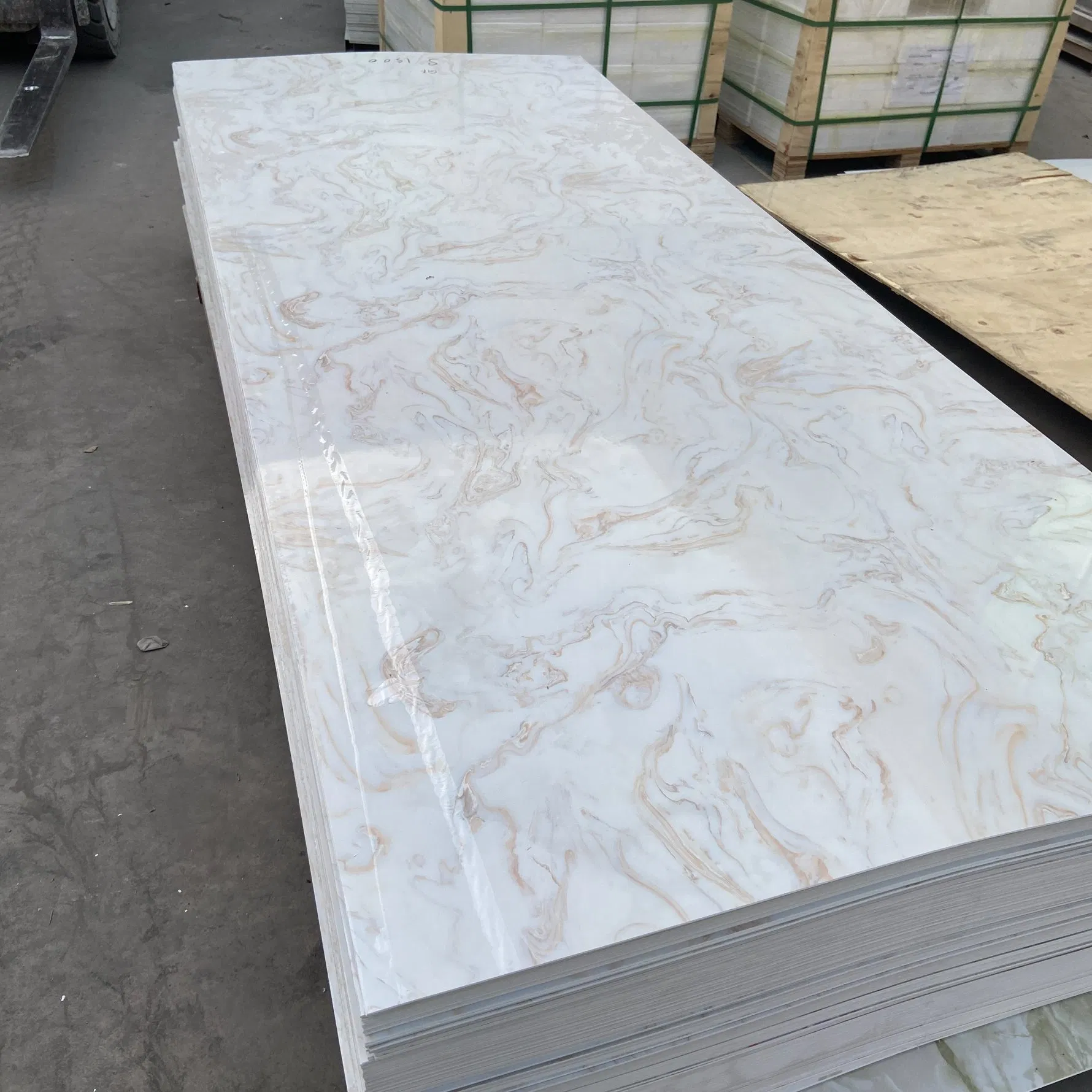 UV Board Building Material Pet Marble Sheet Panel