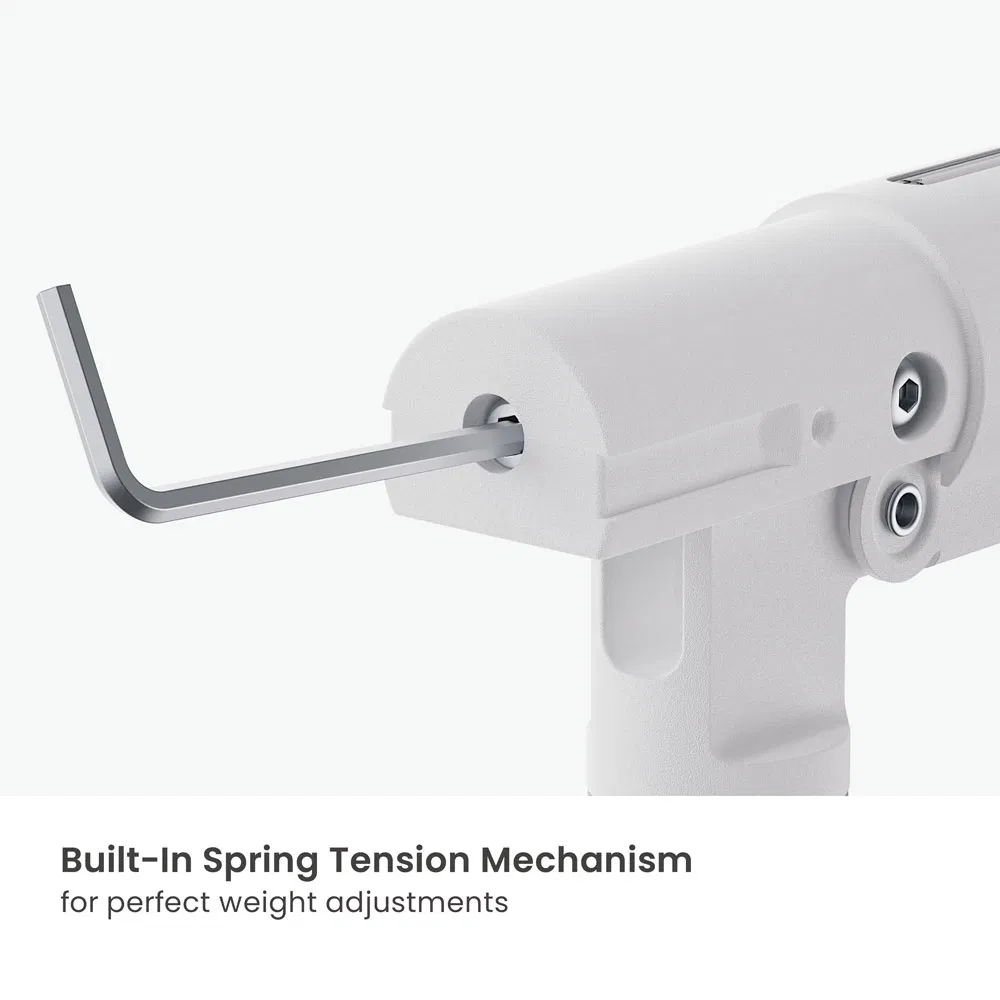 17"-40" 11kg Slim Mechanical Spring Assisted Monitor Arm Adjustable Computer VESA Mount Single Monitor Stand Bracket