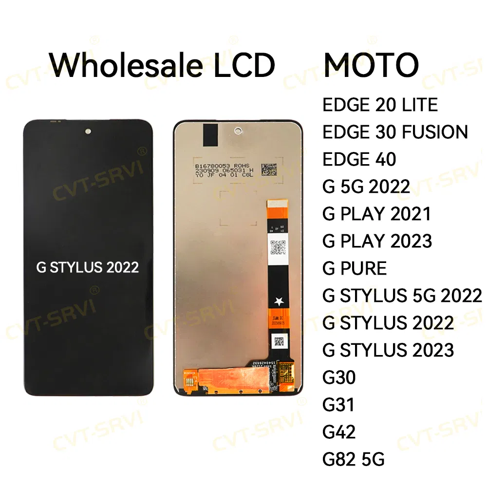Оригинальный OLED дисплей для Moto Edge 20/30, G Stylus 5G