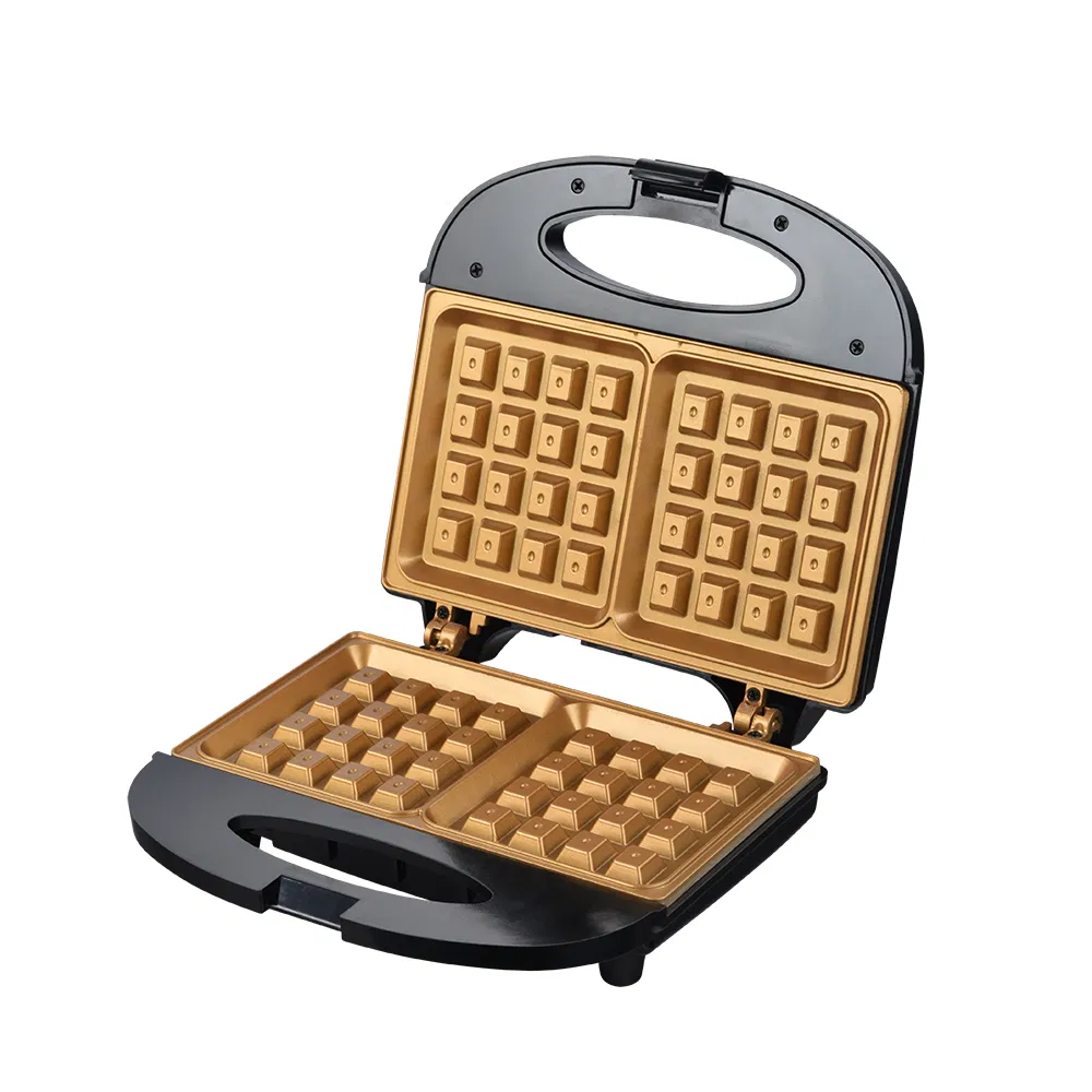 Classical Design PF Housing Automatic Temperature Small Kitchen Appliance Waffle Maker Ub-811 Manufacdture