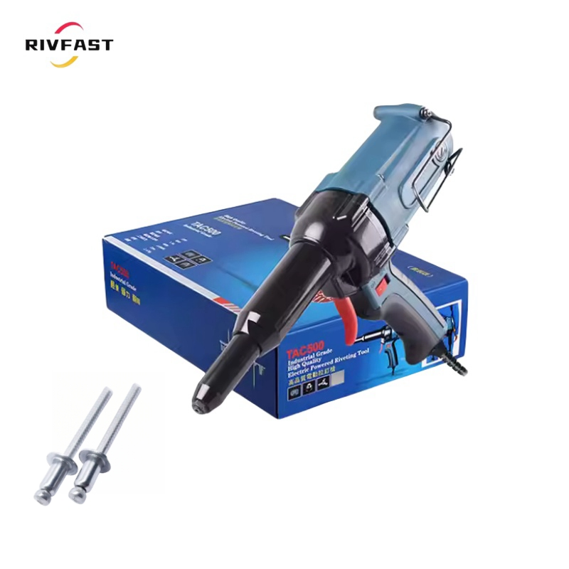Электрическая заклепочная пистолет Rivfast TAC500