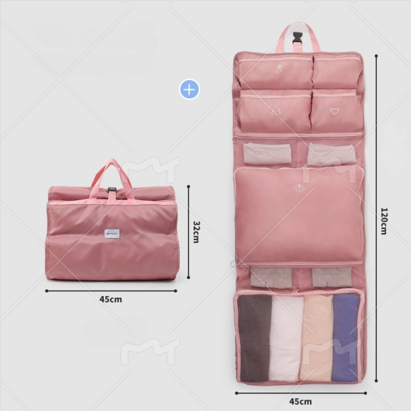 Portable Travel Organizer Bag for Clothes, Underwear, and Briefs - 10-in-1