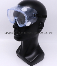 Disposable Ce FDA Approved Plastic PVC Eye Protective Safety Glasses