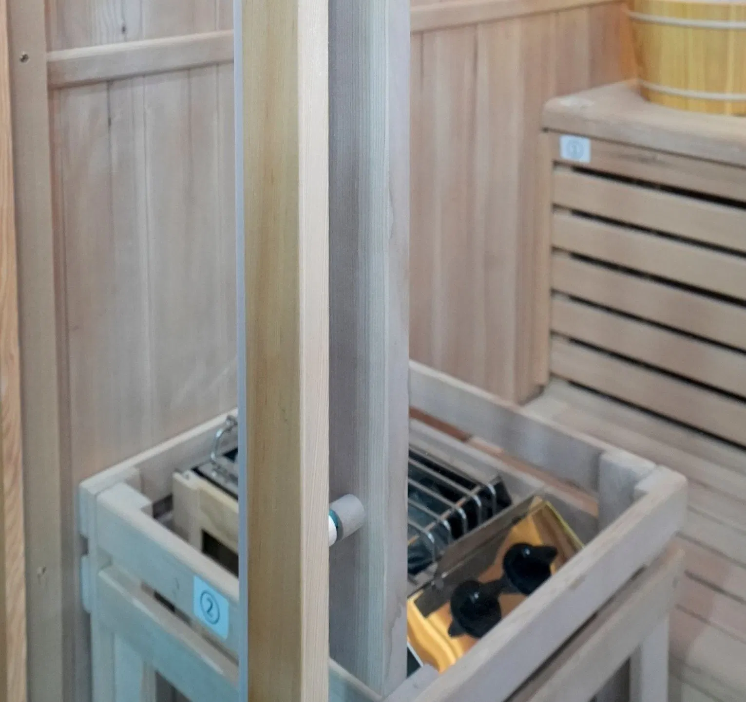 Сауна-бочка из кедра и ели на 4 человека