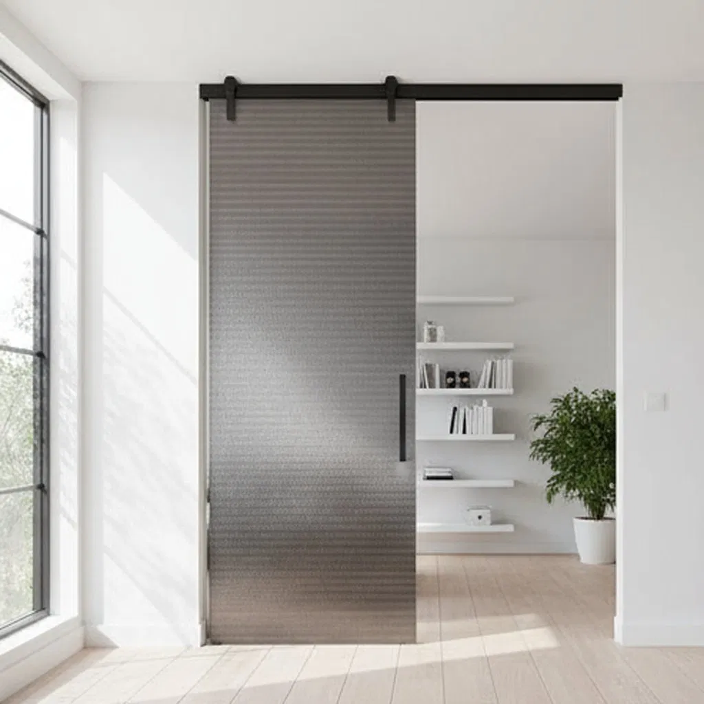 Matte Finish Stain-Resistant Backsplash Glass Made-to-Order Kitchen Feature Laminated Glass