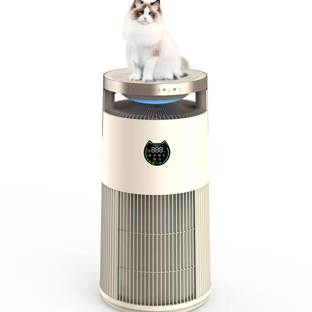 Pet Air Purifier with HEPA Filter Purify Pet Hair with UV Anion