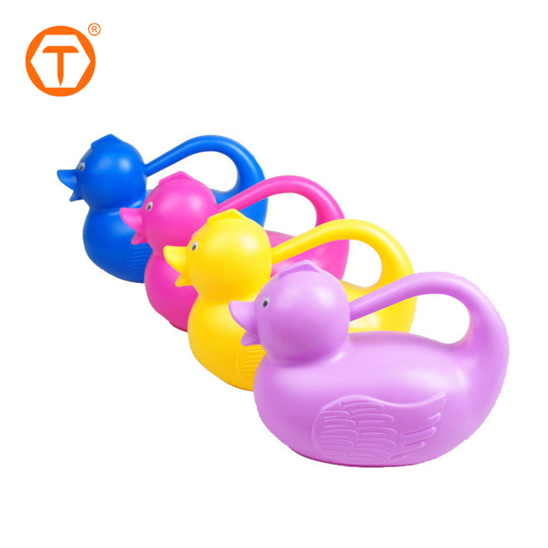 Cheap Mini Lightweight Kids Animal Water Can Small Baby Garden Plastic Watering Can for Indoor Outdoor Plants