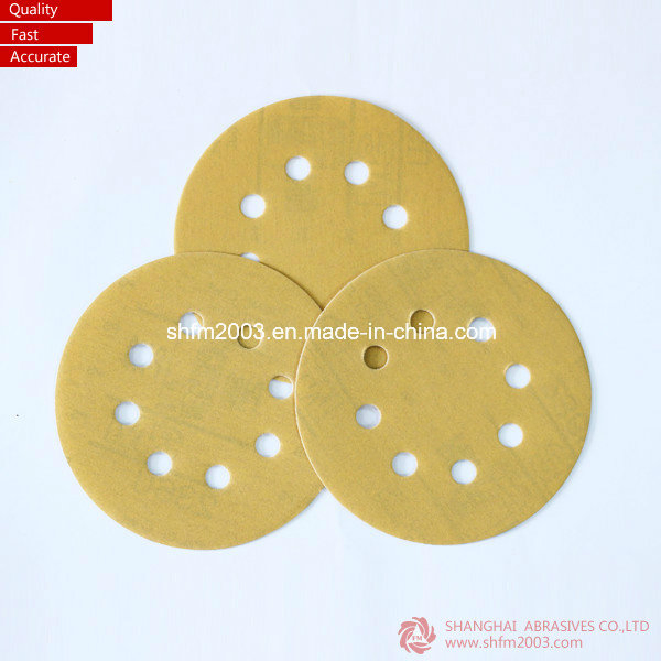 6" Aluminum Oxide Grinding Hook & Loop Disc for Auto