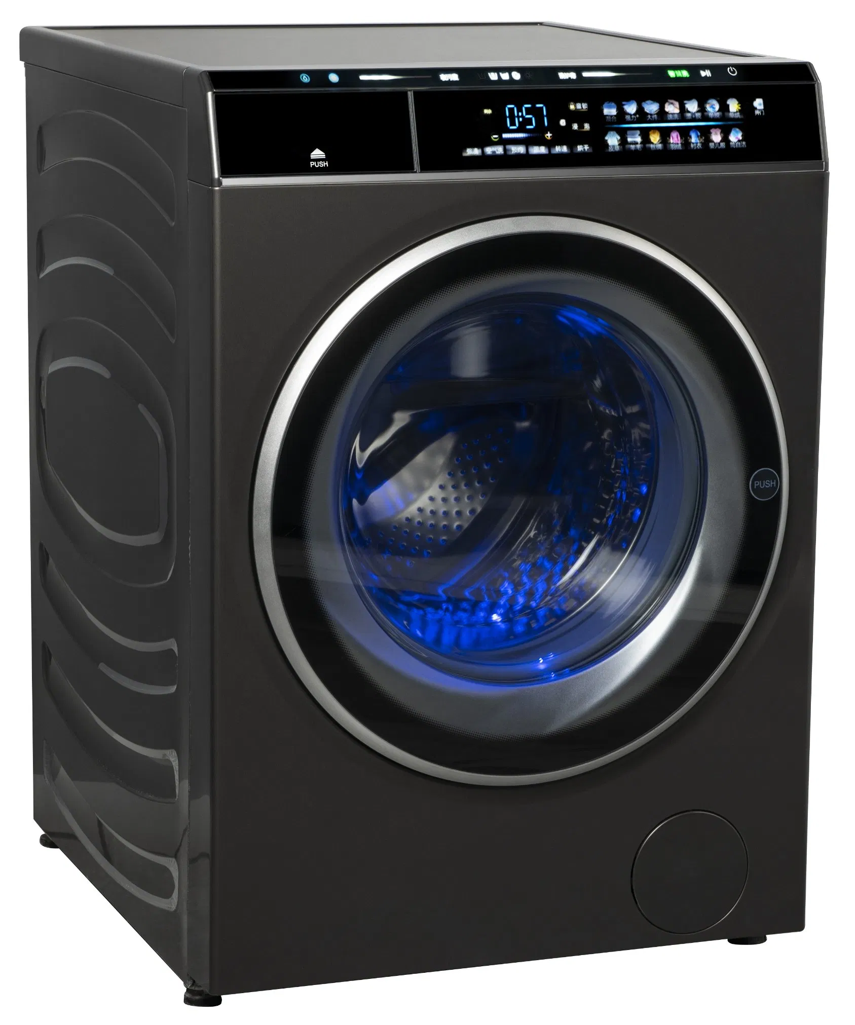 12kg Hot Sales Dual Display Screen Touch High-Efficiency Washing Machine