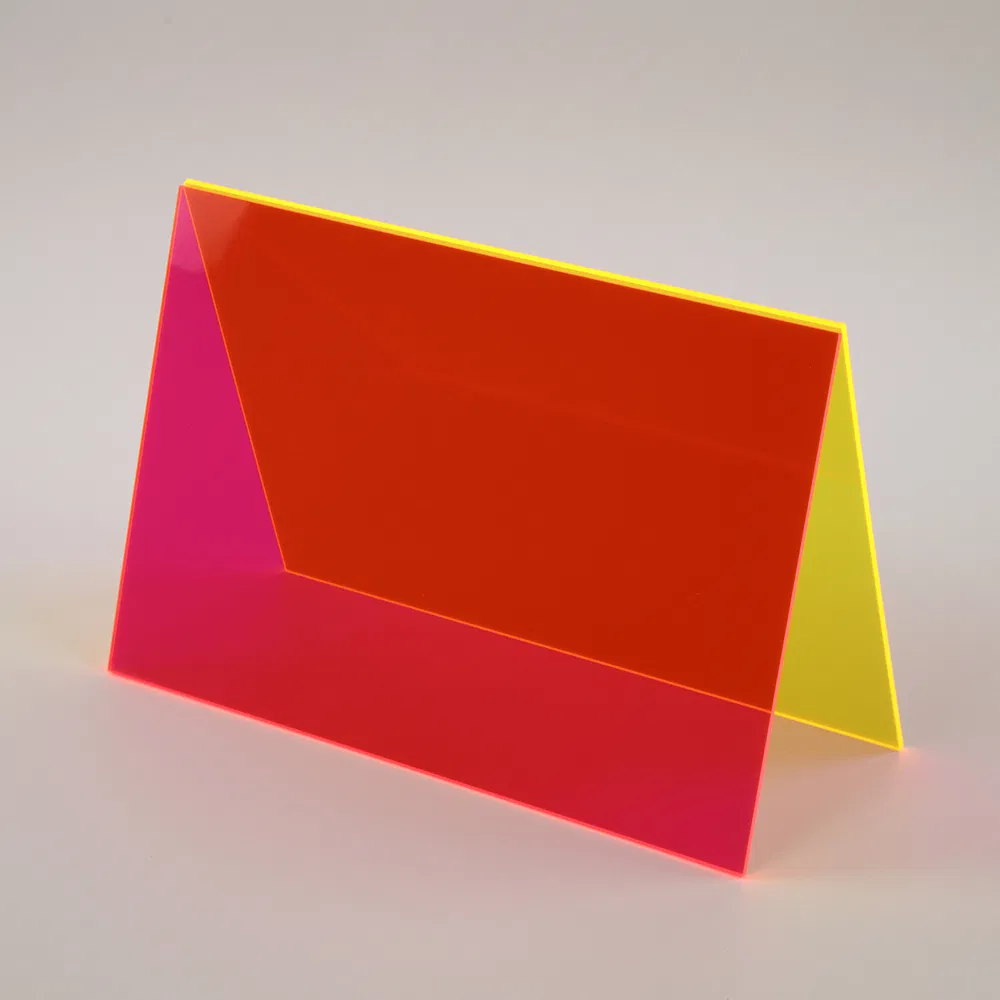 Mini Color Acrylic Sheet Widely Applied in Various Fields Such as Light Box Letter Signs Bathware
