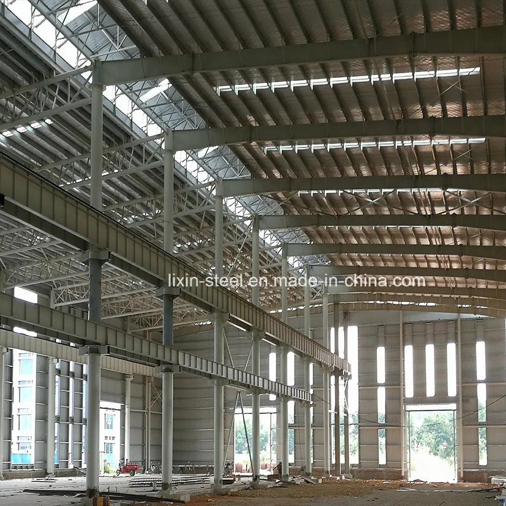 Good Facade Prefabricated Building Steel Frame Storage Shed Steel Construction