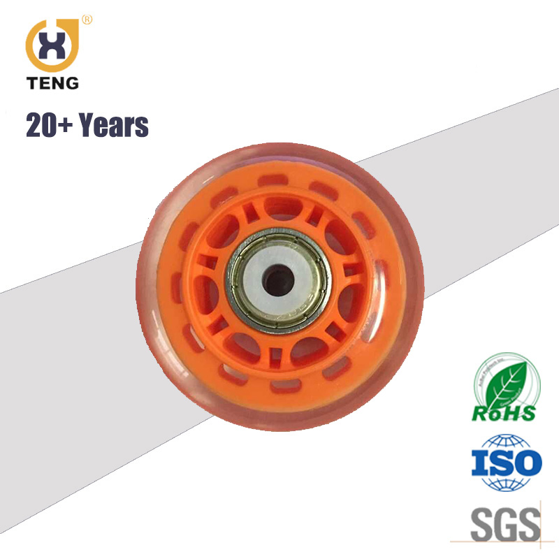 Kids Toy Scooter PU Pouring Wheel with LED Light