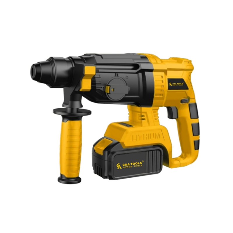 Brushless Cordless Hammer Drill, Rechargeable Impact Power Tool
