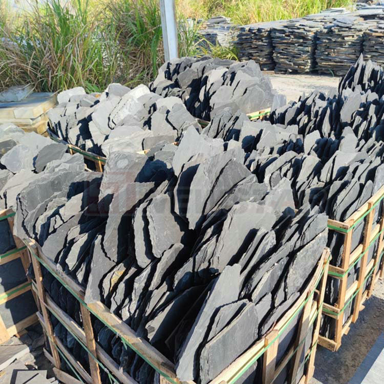 Outdoor Floor Tile Irregular Slate Tiles Flagstone Wholesale Crazy Stone
