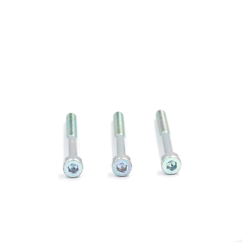 Hardware Manufacture Cylind Head Hex Socket Half Thread Machine Allen M6 Stainless Steel Carbon Steel Blue White Zinc-Plated Screws