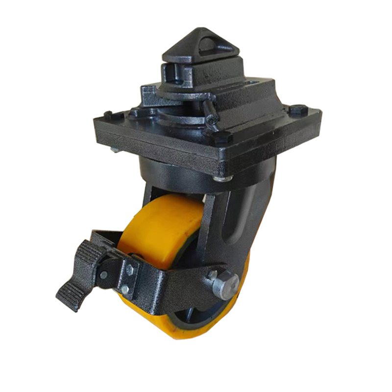 Shipping Container 5 Ton Braked Castor Wheels Heavy Duty Casters