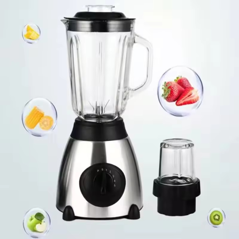 Кухонный комбайн 850W с насадками, измельчитель