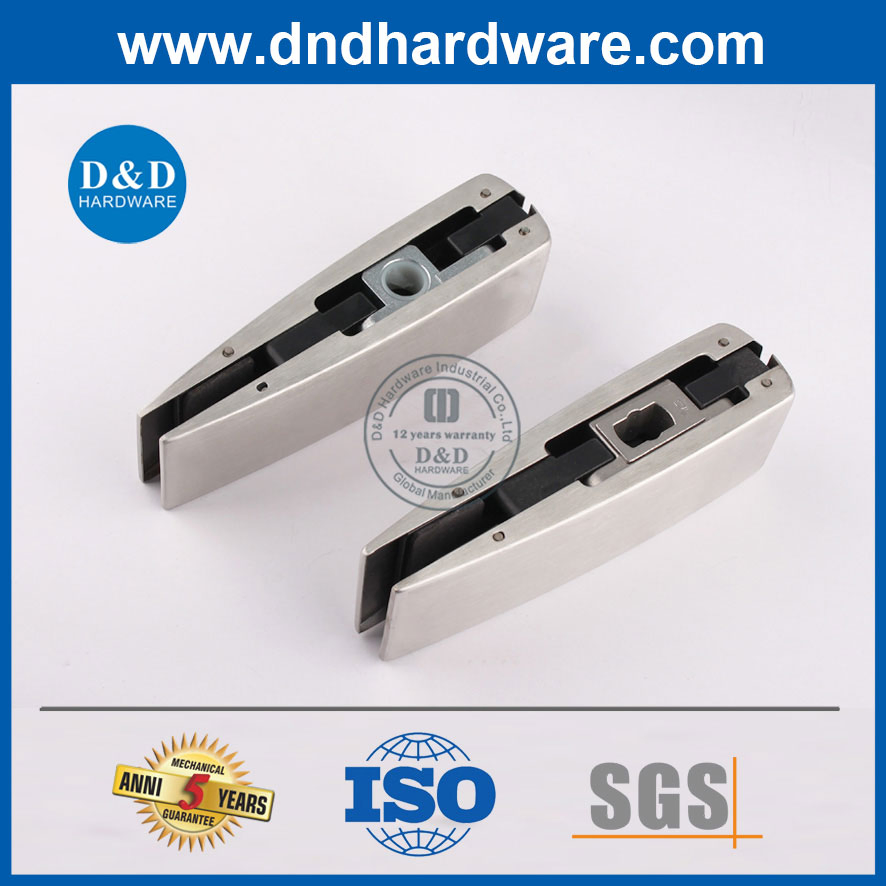 Branded Quality Stainless Steel Glass Door Top Patch Fitting in Stainless Steel