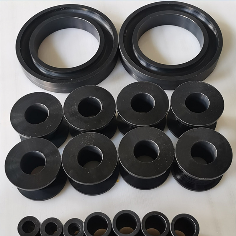 High Quality CNC Machined Mc Nylon Material PA 66 Nylon Wheel