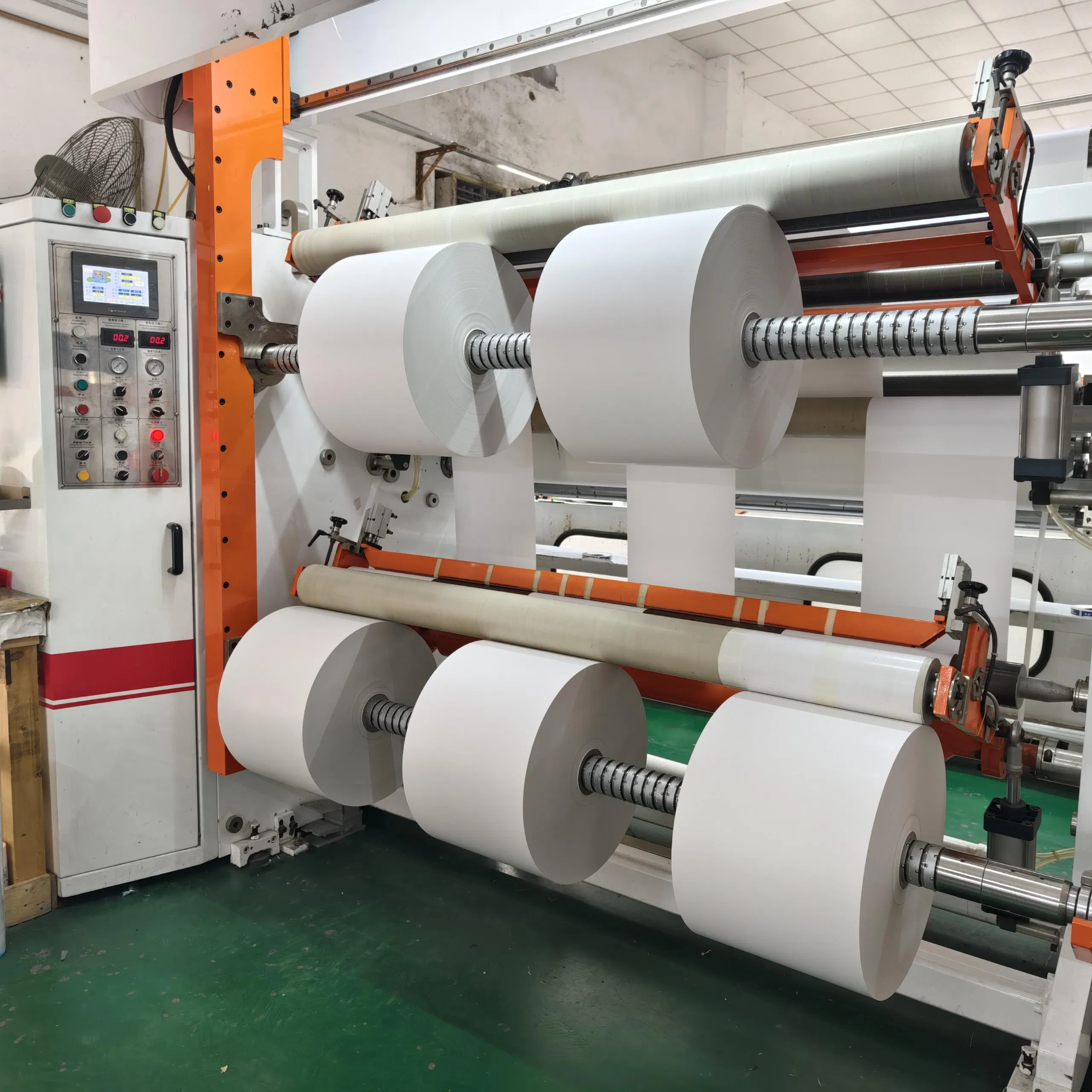Waterproof Self-Adhesive Direct Thermal Vinyl PP Film Material