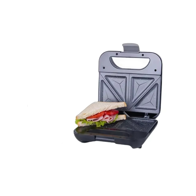Electric Home Sandwich Toaster Maker Metal Waffle Maker with Non-Stick Plate