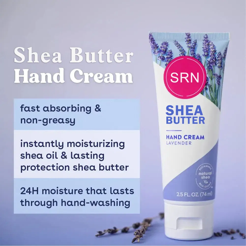 Wholesale Private Label Anti-Wrinkle and Moisturize Vitamin E Shea Butter Natural Organic Hand Cream