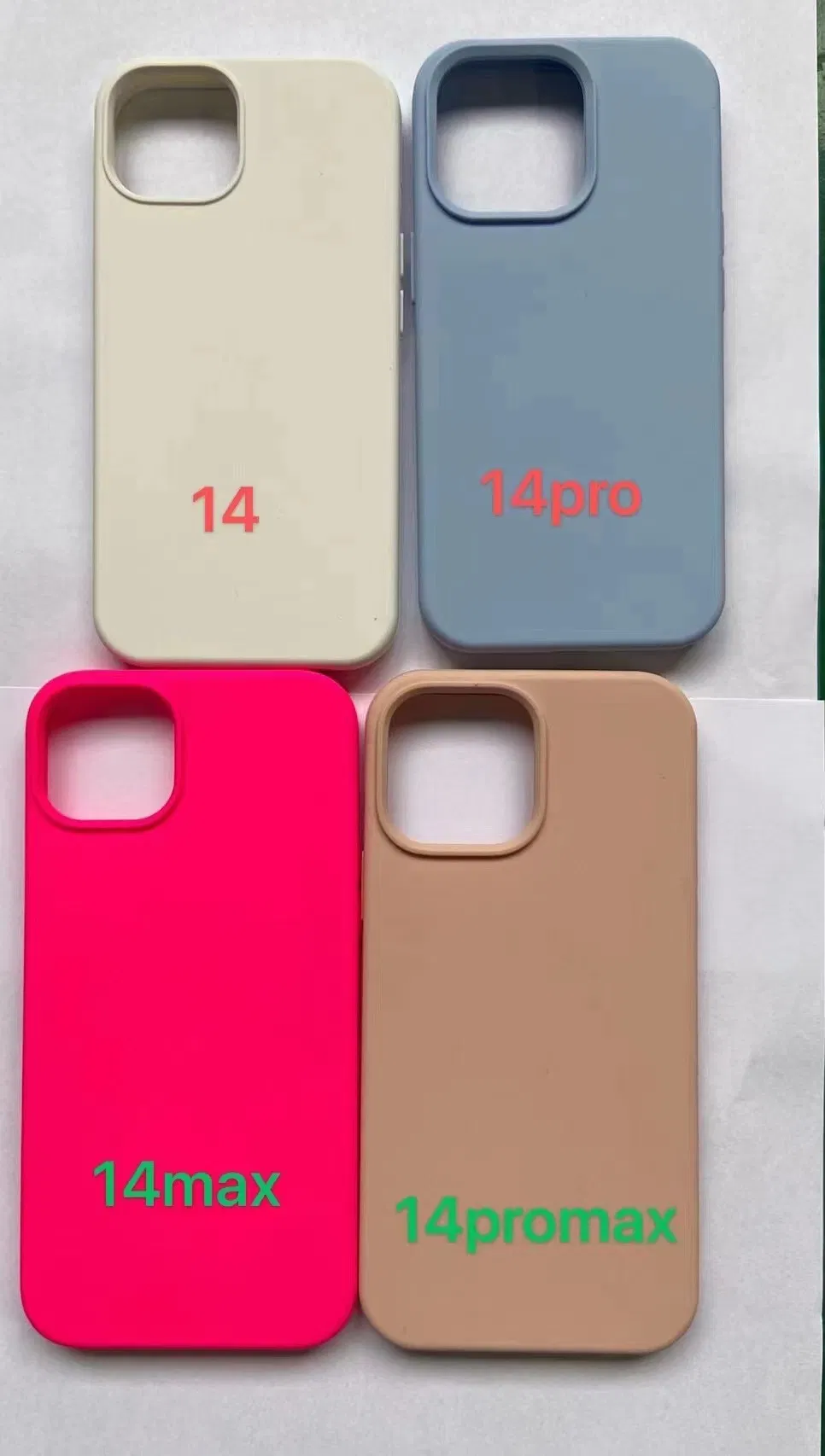 Чехол силиконовый для iPhone 12-14 PRO Max, защитный